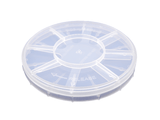 MSE PRO 6 Inch 150 mm Single Wafer Carrier Case (Pack of 10), Polypropylene, Cleanroom Class 100 Grade, Wafer Carrier Cases, MSE Supplies LLC, MSE Supplies