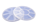 MSE PRO 6 Inch 150 mm Single Wafer Carrier Case (Pack of 10), Polypropylene, Cleanroom Class 100 Grade, Wafer Carrier Cases, MSE Supplies LLC, MSE Supplies