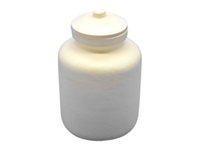 MSE PRO 2L (2,000 ml) 99% High Alumina Ceramic Roller Mill Jar