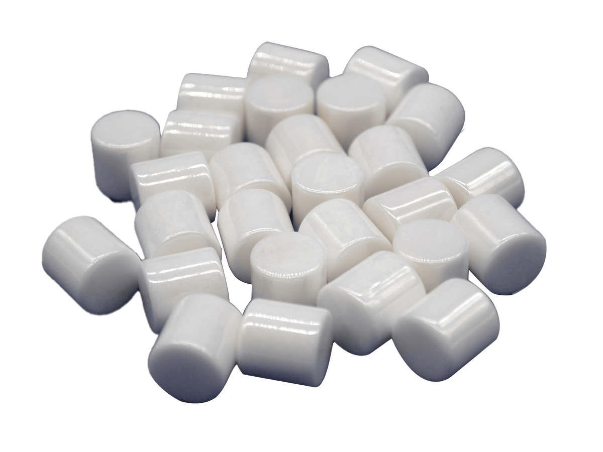 MSE PRO 12.7 mm (1/2 inch) Cylindrical Premium Yttria Stabilized Zirconia YSZ Milling Media, 1 kg, Milling Media, MSE Supplies LLC, MSE Supplies