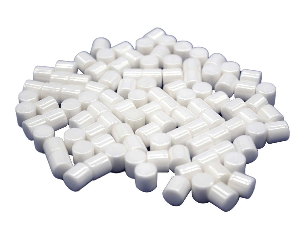 MSE PRO 7.5 mm Cylindrical Premium Yttria Stabilized Zirconia YSZ Milling Media, 1 kg, Milling Media, MSE Supplies LLC, MSE Supplies