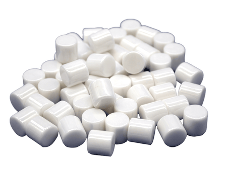 MSE PRO 10 mm Cylindrical Premium Yttria Stabilized Zirconia YSZ Milling Media, 1 kg, Milling Media, MSE Supplies LLC, MSE Supplies