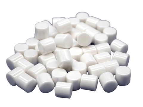 MSE PRO 10 mm Cylindrical Premium Yttria Stabilized Zirconia YSZ Milling Media, 1 kg, Milling Media, MSE Supplies LLC, MSE Supplies