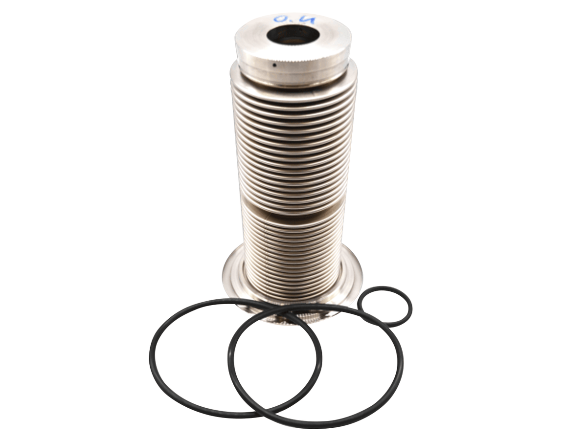 Metal Bellows for Arc Melter AM, part number 20590,ncl. o-rings and Loctite 243, Arc Melter and Quencher, Edmund Buhler, MSE Supplies