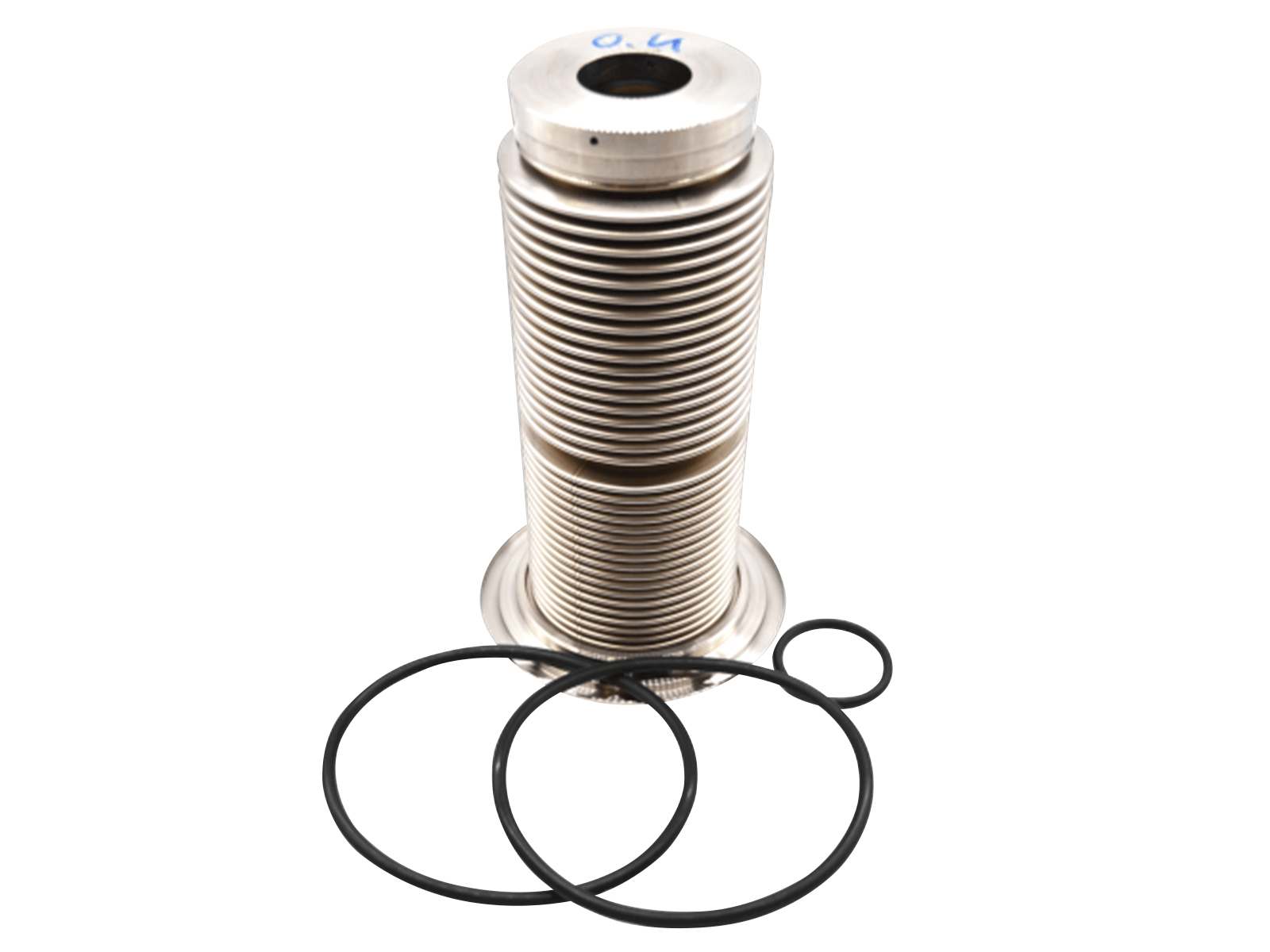 Metal Bellows for Arc Melter AM, part number 20590,ncl. o-rings and Loctite 243, Arc Melter and Quencher, Edmund Buhler, MSE Supplies