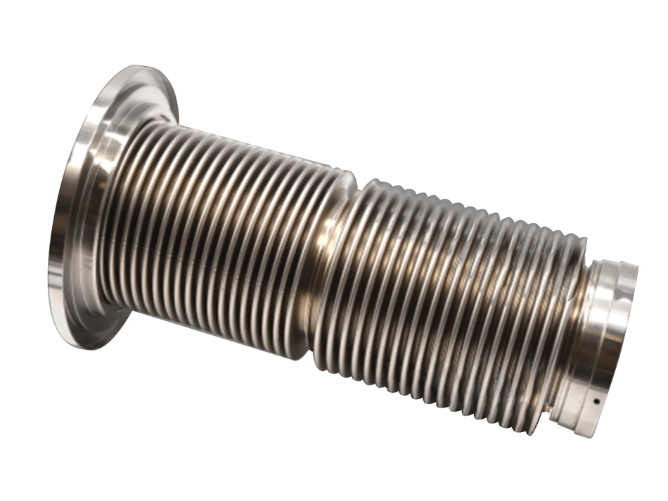 Metal Bellows for Arc Melter AM, part number 20590,ncl. o-rings and Loctite 243, Arc Melter and Quencher, Edmund Buhler, MSE Supplies