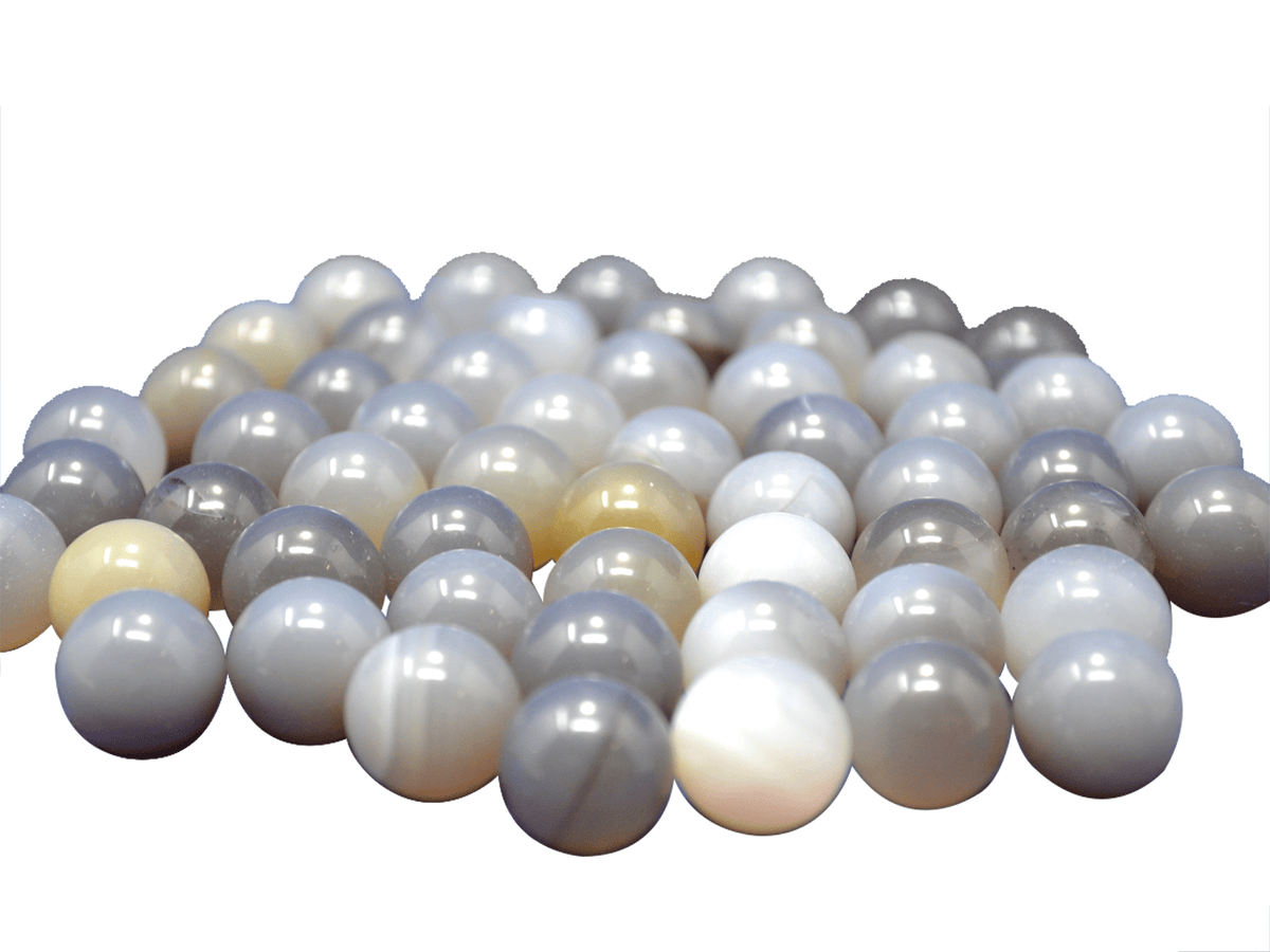 MSE PRO 15 mm Agate Milling Media Balls, 1 kg, Milling Media, MSE Supplies LLC, MSE Supplies