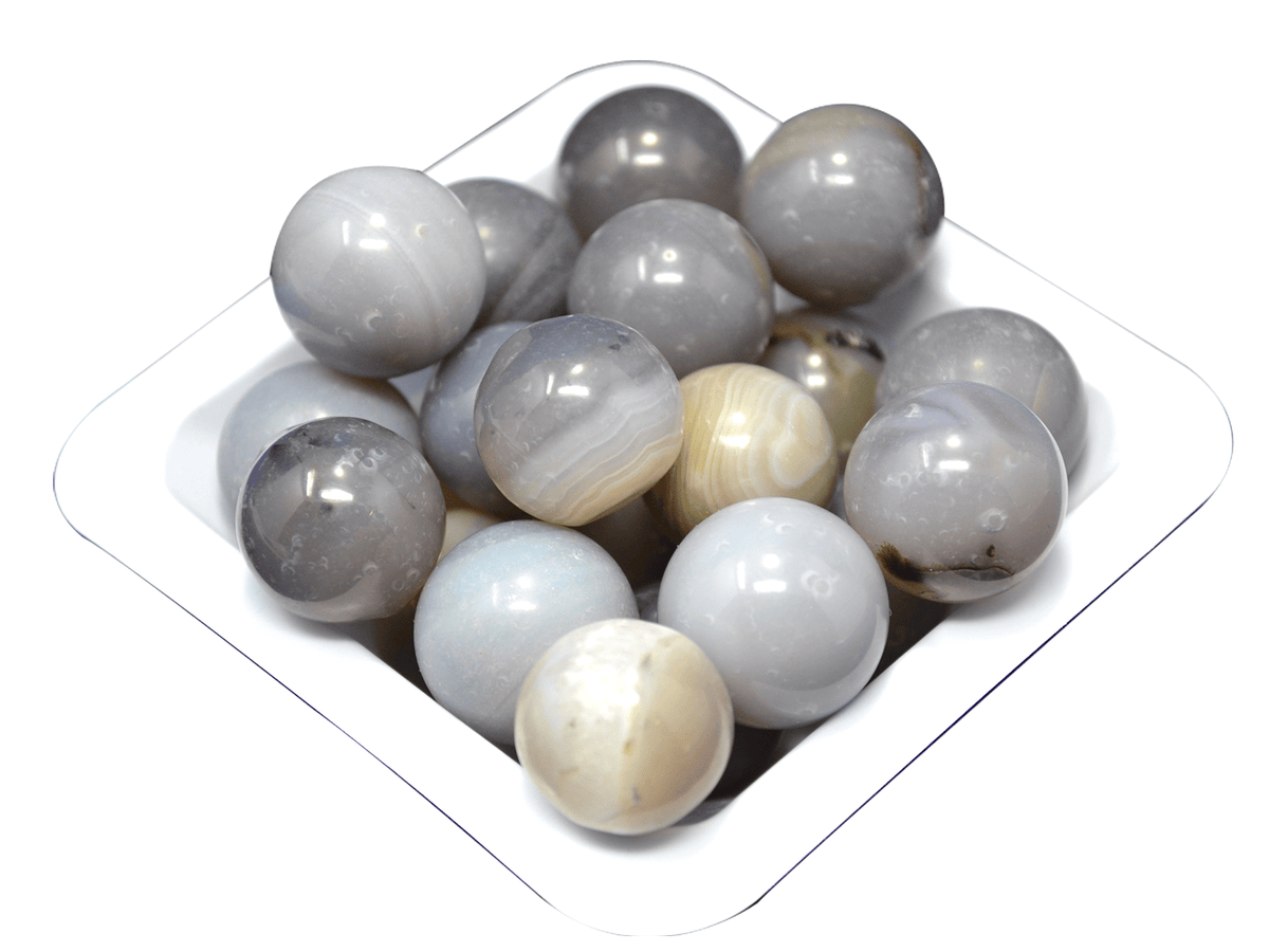 MSE PRO 20 mm Agate Milling Media Balls, 1 kg, Milling Media, MSE Supplies LLC, MSE Supplies