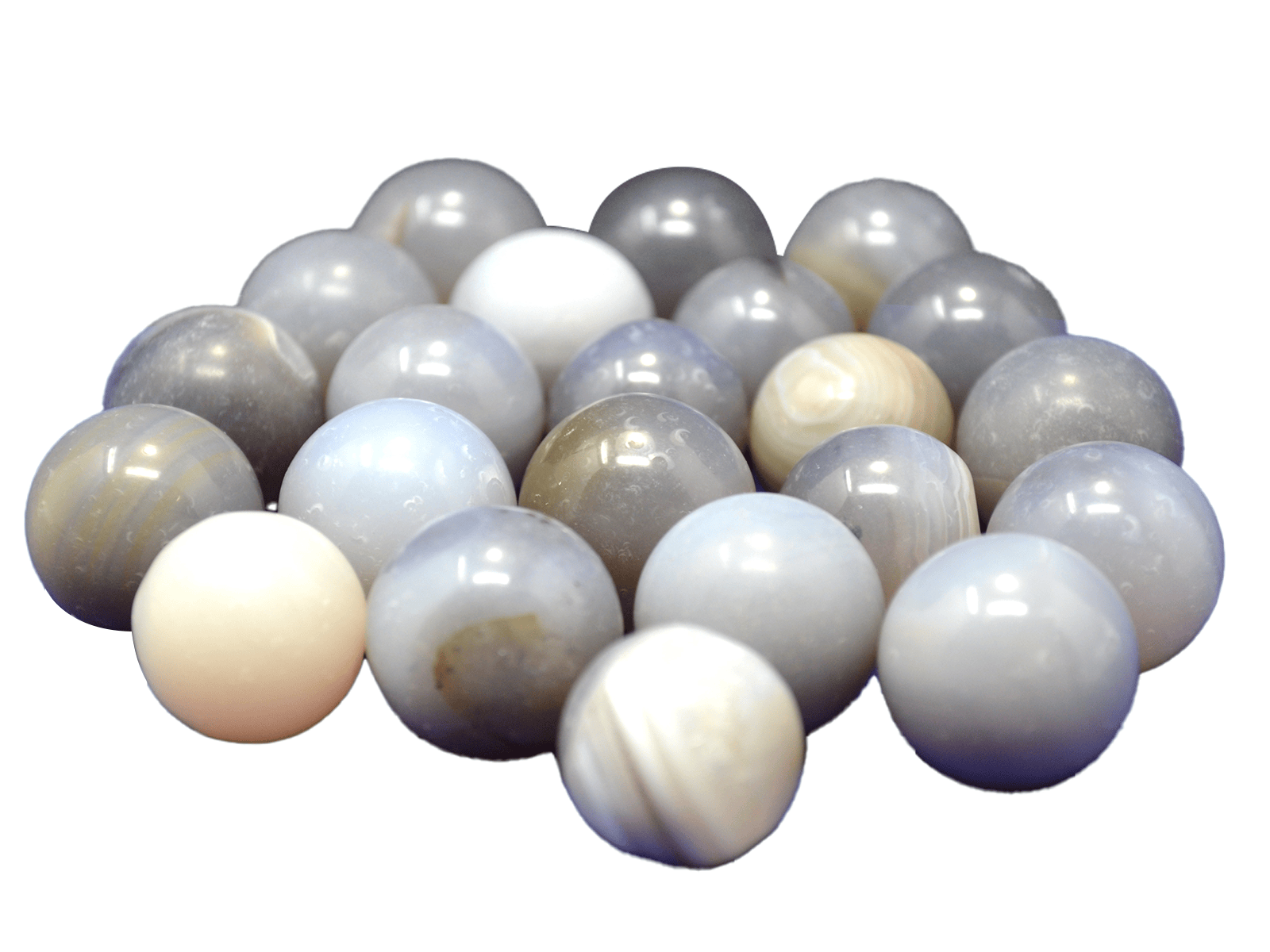MSE PRO 20 mm Agate Milling Media Balls, 1 kg, Milling Media, MSE Supplies LLC, MSE Supplies