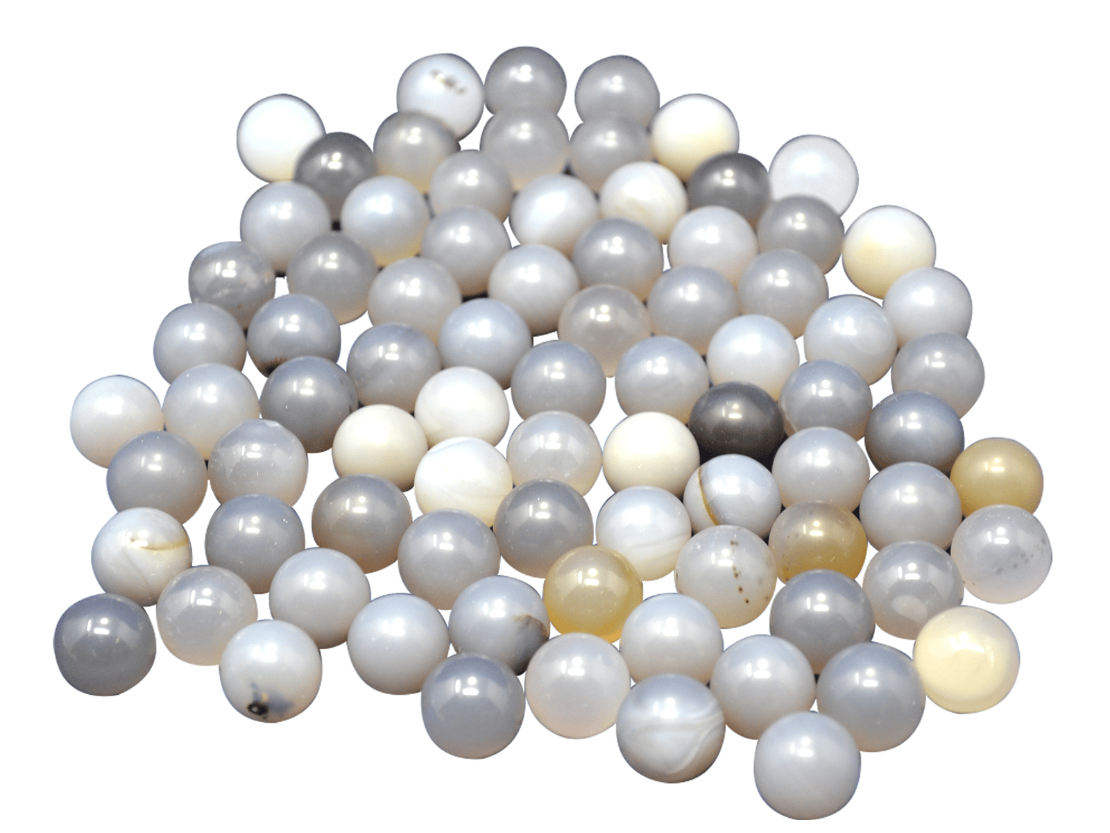 MSE PRO 12 mm Agate Milling Media Balls, 1 kg, Milling Media, MSE Supplies LLC, MSE Supplies