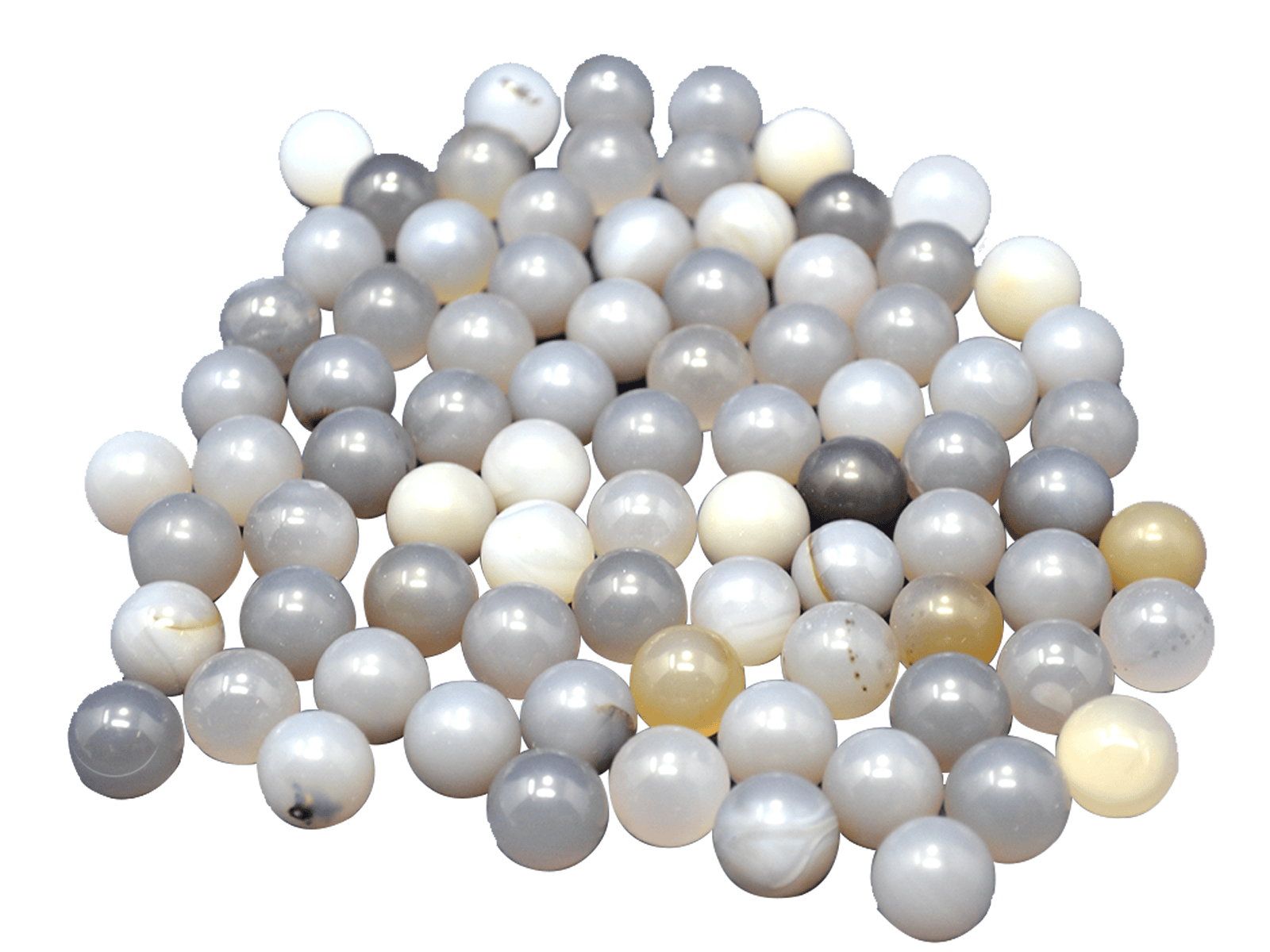 MSE PRO 8 mm Agate Milling Media Balls, 1 kg, Milling Media, MSE Supplies LLC, MSE Supplies