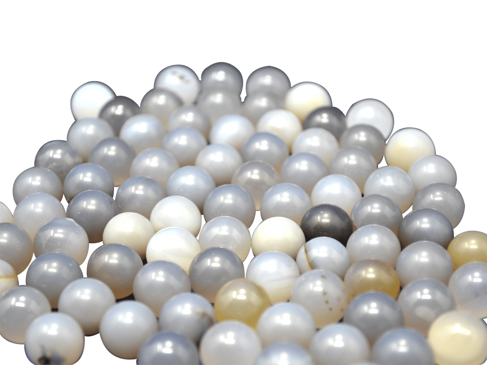 MSE PRO 8 mm Agate Milling Media Balls, 1 kg, Milling Media, MSE Supplies LLC, MSE Supplies