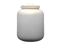 MSE PRO 10L (10,000 ml) 99% High Alumina Ceramic Roller Mill Jar
