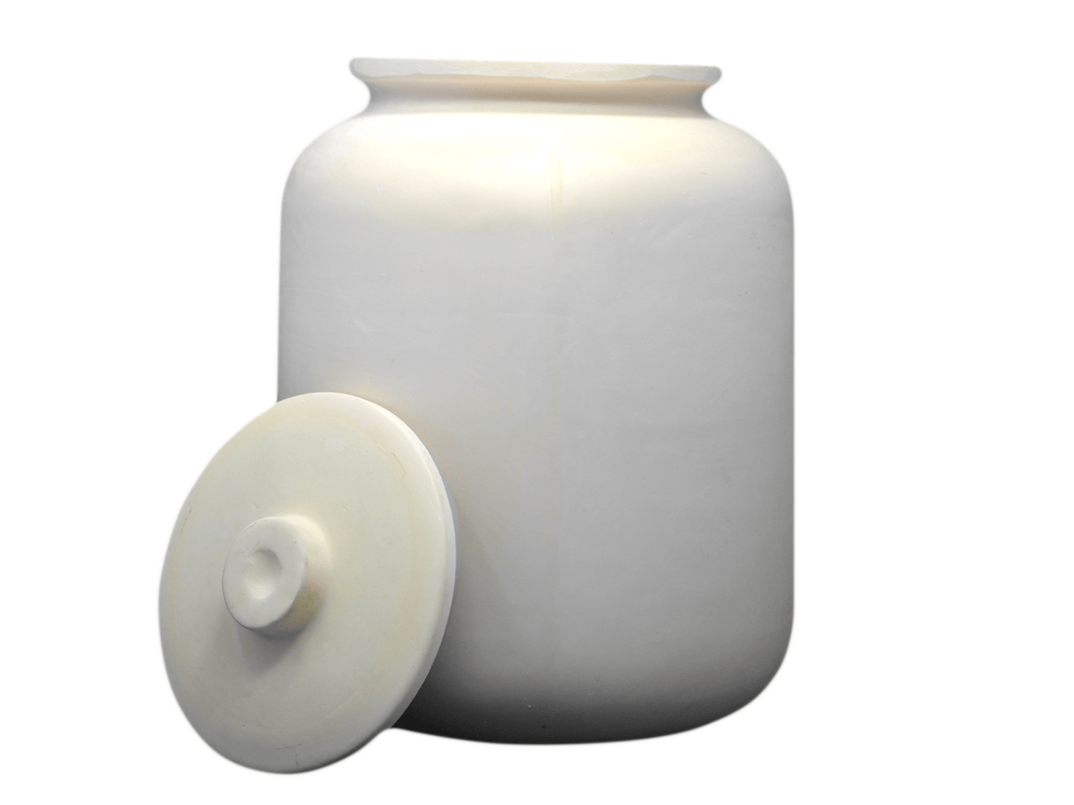 MSE PRO 10L (10,000 ml) 99% High Alumina Ceramic Roller Mill Jar, Milling Jars, MSE Supplies LLC, MSE Supplies