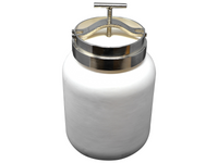 MSE PRO 5L (5,000 ml) 99% High Alumina Ceramic Roller Mill Jar
