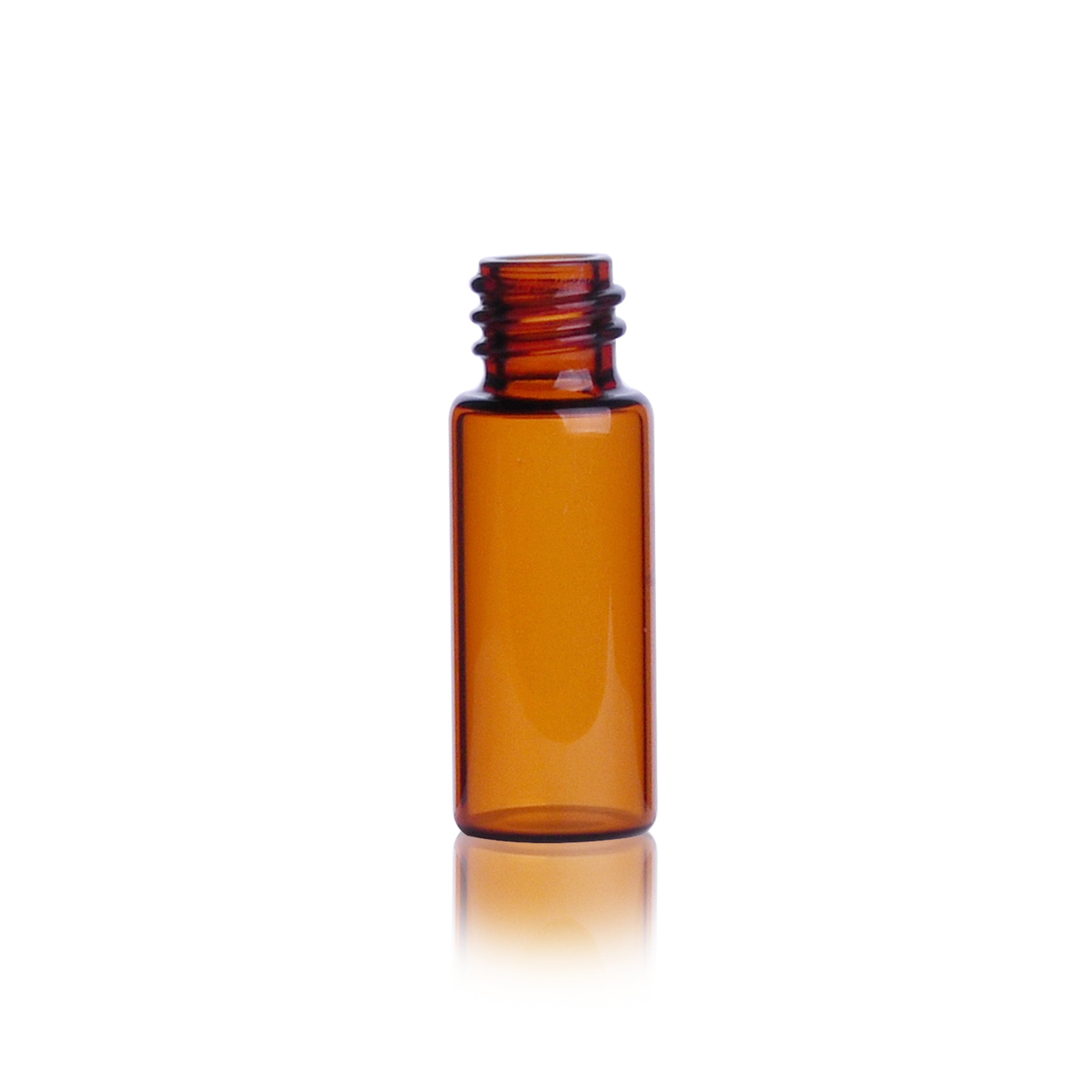 WHEATON® µL MicroLiter® 12 x 32 mm Autosampler Vials With 8-245 Screw Thread Finish, Amber, Without Patch, Non-Silanized
