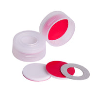 WHEATON® µL MicroLiter® 11 mm Snap Cap With Septa, PTFE / Silicone Septa, Natural - Bio Lab Consumables - DWK Life Sciences - MSE Supplies
