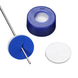 WHEATON® µL MicroLiter® 11 mm Snap Cap With Septa, Pre-Cut, PTFE / Silicone Septa - Bio Lab Consumables - DWK Life Sciences - MSE Supplies