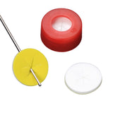 WHEATON® µL MicroLiter® 11 mm Snap Cap With Septa, Starburst Scored - Bio Lab Consumables - DWK Life Sciences - MSE Supplies