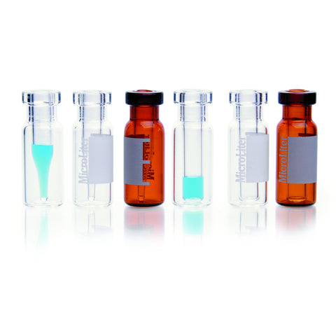 WHEATON® µL MicroLiter® 11 mm Crimp-Top, 12 x 32mm Vial With Step and Insert - Bio Lab Consumables - DWK Life Sciences - MSE Supplies