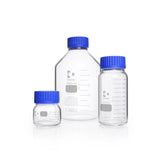 DURAN® GLS 80® Laboratory Bottle, Wide Mouth, Clear, with Screw Cap and Pouring Ring - Bio Lab Consumables - DWK Life Sciences - MSE Supplies