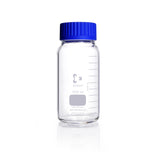 DURAN® GLS 80® Laboratory Bottle, Wide Mouth, Clear, with Screw Cap and Pouring Ring - Bio Lab Consumables - DWK Life Sciences - MSE Supplies