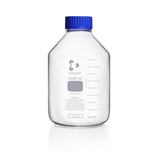 DURAN® GLS 80® Laboratory Bottle, Wide Mouth, Clear, with Screw Cap and Pouring Ring - Bio Lab Consumables - DWK Life Sciences - MSE Supplies