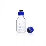 DURAN® HPLC Bottle, GL 45, Clear, with HPLC Screw Cap, 4 Tubing Connectors, Graduated - Bio Lab Consumables - DWK Life Sciences - MSE Supplies