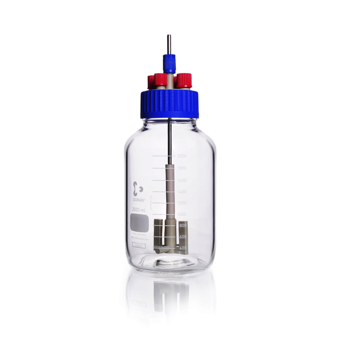 DURAN® GLS 80® Stirred Bottle Reactor System, Wide Mouth - Bio Lab Consumables - DWK Life Sciences - MSE Supplies