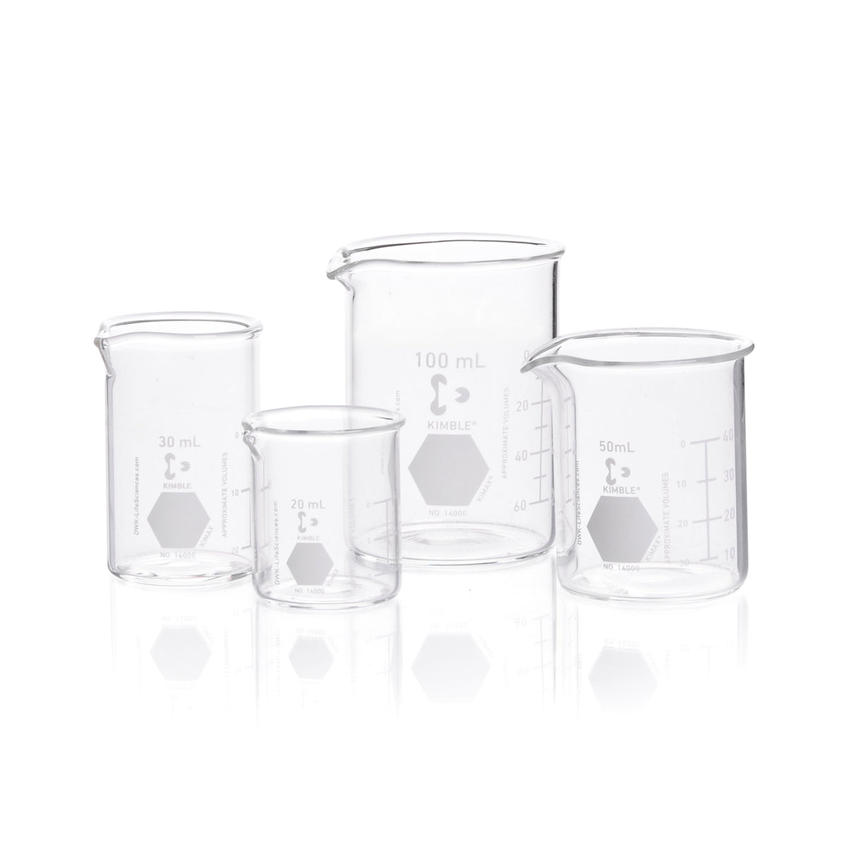 KIMBLE® KIMAX® Griffin Beakers, 1500 mL - Bio Lab Consumables - DWK Life Sciences - MSE Supplies
