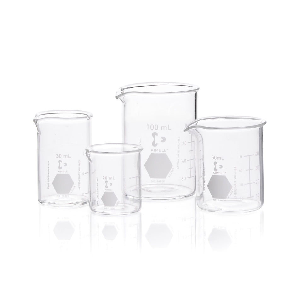KIMBLE® KIMAX® Griffin Beakers, 1500 mL - Bio Lab Consumables - DWK Life Sciences - MSE Supplies