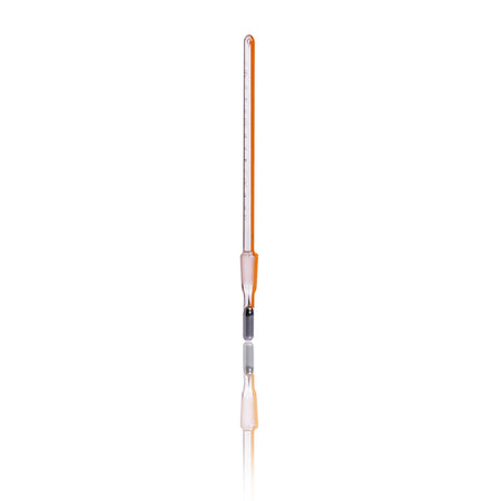 KIMBLE® KIMAX® Mercury Thermometer For 10 mL and 25 mL Pycnometer, 14-38 °C - Bio Lab Consumables - DWK Life Sciences - MSE Supplies