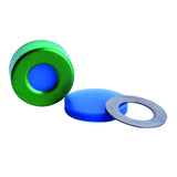 WHEATON® µL MicroLiter® 20 mm Crimp Seal With Septa, AlumiTin™ Large Opening - Bio Lab Consumables - DWK Life Sciences - MSE Supplies