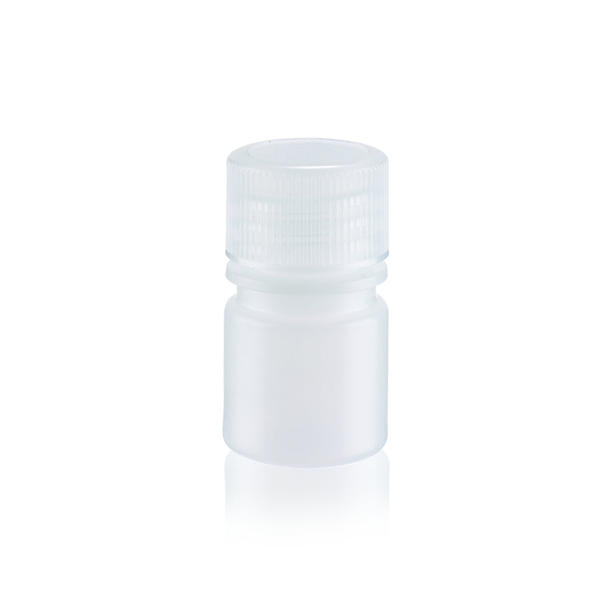 WHEATON® Leak Resistant Bottle, 8mL, Natural, HDPE, 20-410, Leak Proof*