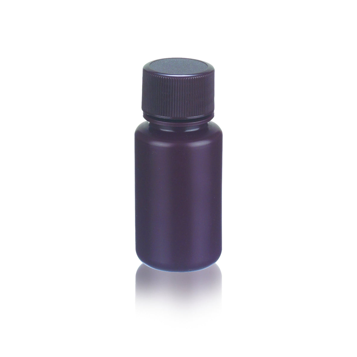 WHEATON® Leak Resistant Bottle, 60mL, Amber, HDPE, 28-410