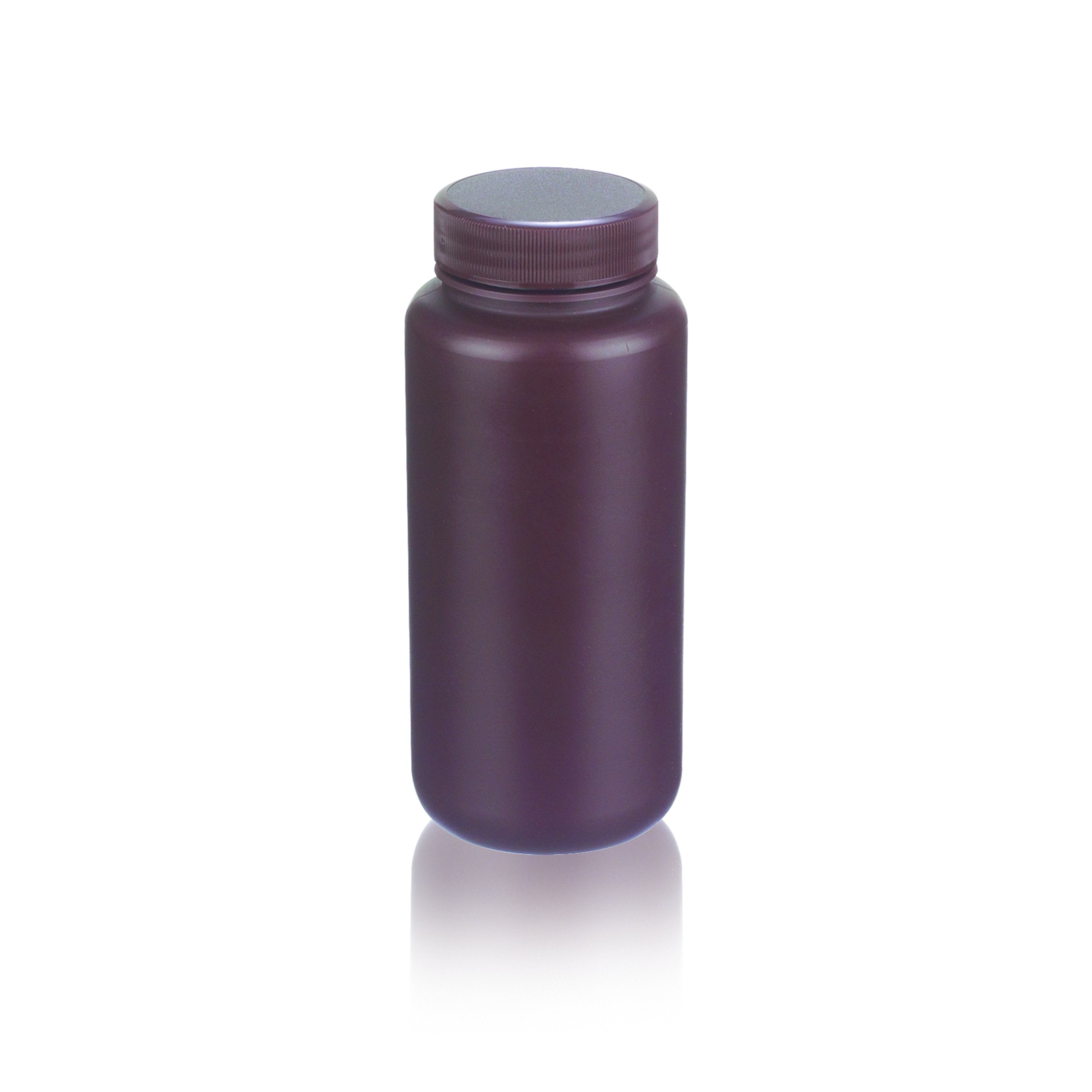 WHEATON® Leak Resistant Bottle, 500mL, Amber, HDPE, 53-410