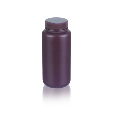 WHEATON® Leak Resistant Bottle, 500mL, Amber, HDPE, 53-410