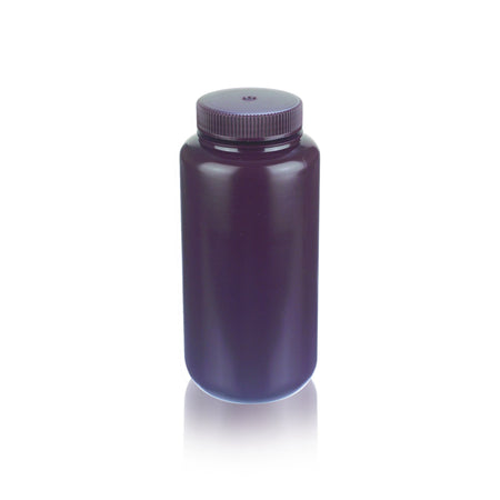 WHEATON® Leak Resistant Bottle, 1000mL, Amber, HDPE, 63-415