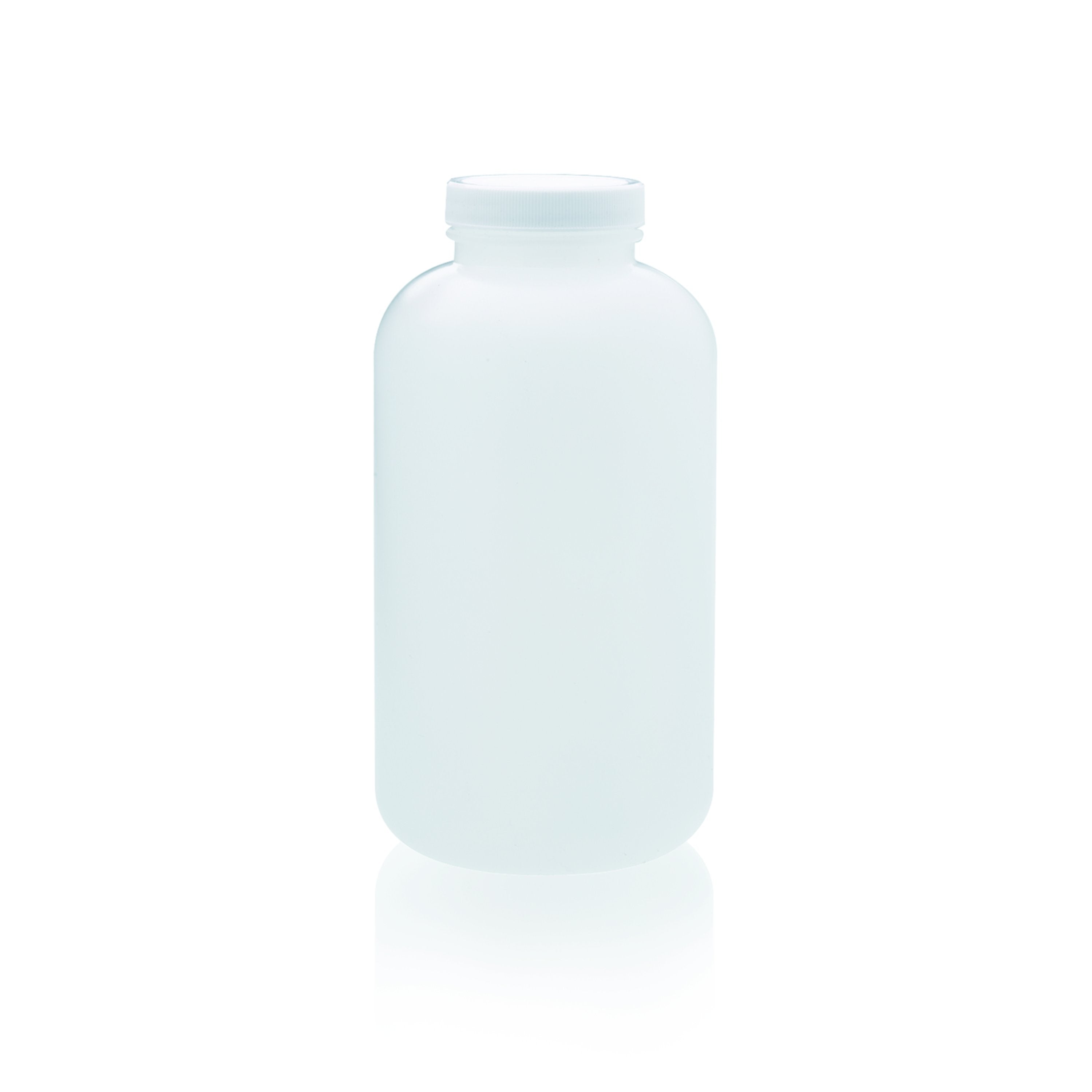 WHEATON® HDPE Wide Mouth Round Packer Bottle, 1000 mL