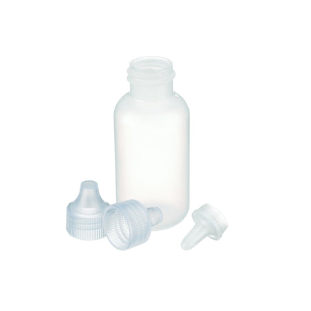 WHEATON® Dropping Bottle With Stream Tip and Cap, 30 mL