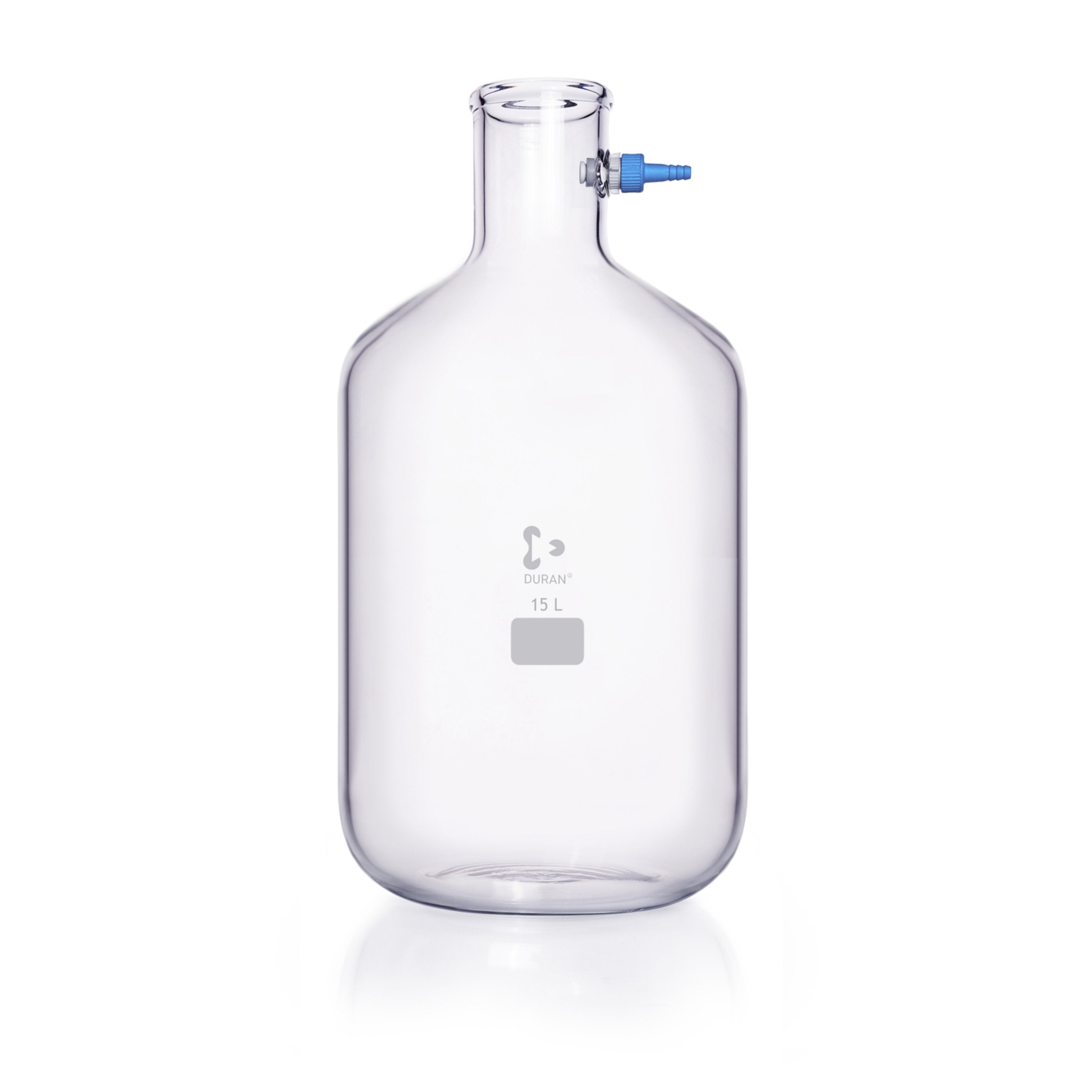 DURAN® Filtering Flask, with KECK™ Hose Connection Assembly Set, Bottle Shape - Bio Lab Consumables - DWK Life Sciences - MSE Supplies