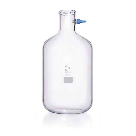 DURAN® Filtering Flask, with KECK™ Hose Connection Assembly Set, Bottle Shape - Bio Lab Consumables - DWK Life Sciences - MSE Supplies