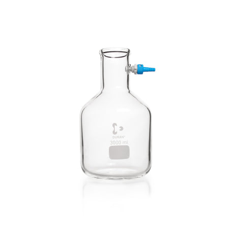 DURAN® Filtering Flask, with KECK™ Hose Connection Assembly Set, Bottle Shape - Bio Lab Consumables - DWK Life Sciences - MSE Supplies