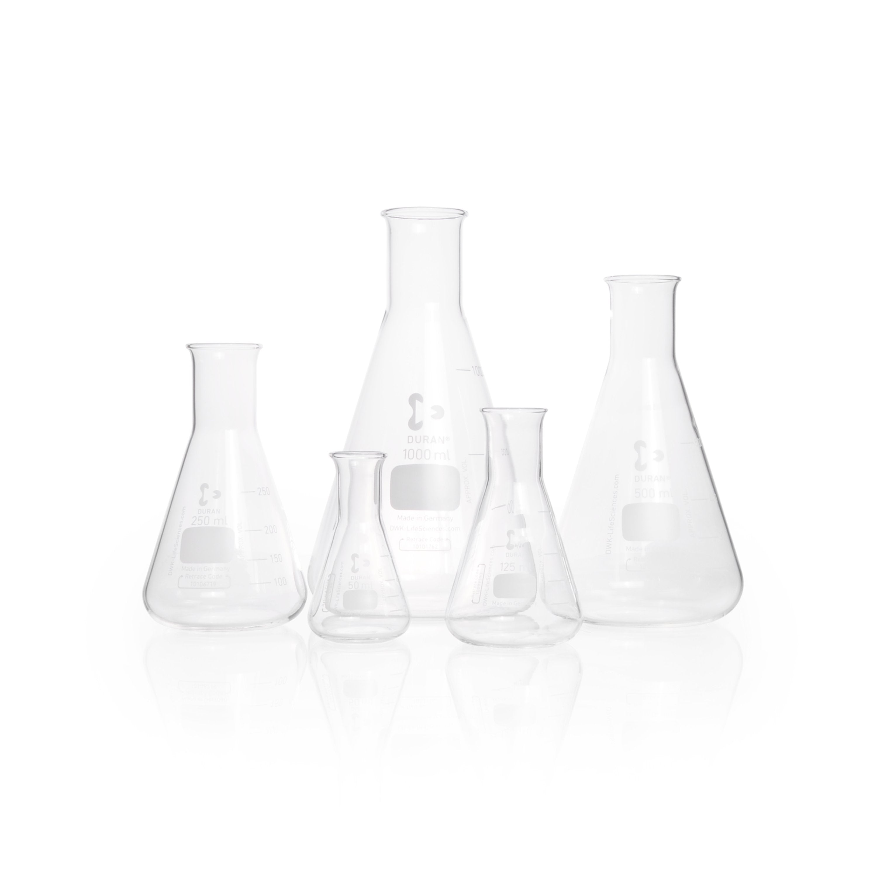 DURAN® Erlenmeyer Flask, Narrow Neck - Bio Lab Consumables - DWK Life Sciences - MSE Supplies