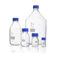 DURAN® Original GL 25 Laboratory Bottle, Clear, with Screw Cap and Pouring Ring - Bio Lab Consumables - DWK Life Sciences - MSE Supplies