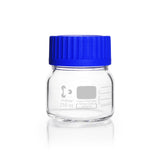 DURAN® GLS 80® Laboratory Bottle, Wide Mouth, Clear, with Screw Cap and Pouring Ring - Bio Lab Consumables - DWK Life Sciences - MSE Supplies