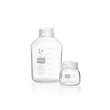 DURAN® Protect+ Laboratory Bottle, Clear, Wide Mouth - Bio Lab Consumables - DWK Life Sciences - MSE Supplies