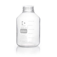 DURAN® Protect+ Laboratory Bottle, Clear, Wide Mouth - Bio Lab Consumables - DWK Life Sciences - MSE Supplies