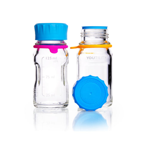 DURAN® YOUTILITY® GL 45 Laboratory Bottle (Clear) - Bio Lab Consumables - DWK Life Sciences - MSE Supplies