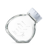 DURAN® TILT GL 56 Media Preparation Bottle (Clear), with Screw Cap (PP, White), 500 mL - Bio Lab Consumables - DWK Life Sciences - MSE Supplies